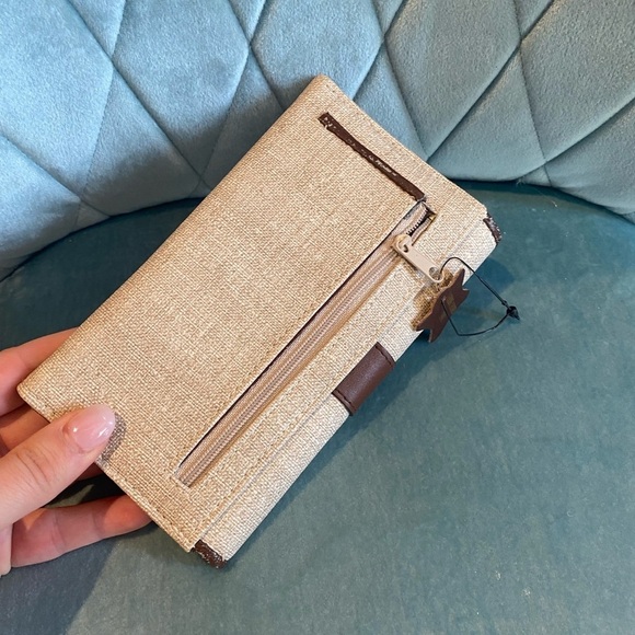 Genuine Leather trim wallet - Picture 10 of 10